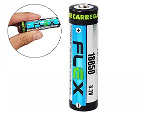 Bateria Recarregável CR18650 3,7V 3.800MAH