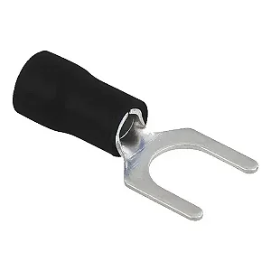 Terminal Forquilha Garfo Pré isolado - 3,5-4mm