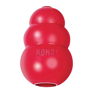 Kong Classic Médio Brinquedo De Borracha Para Cães