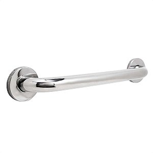 Barra De Apoio Tubular Em Inox Polido Diâmetro 1 De 30 Cm