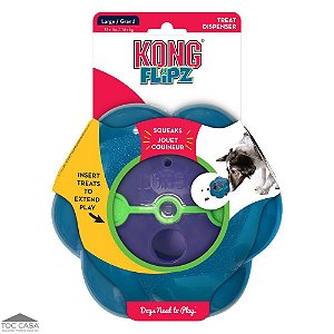 Kong Flipz Brinquedo Libera Petisco Cachorros Pequeno