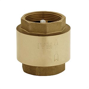 Válvula De Retenção Vertical/horizontal 4 Metal Ivm Italy