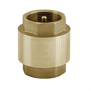Válvula De Retenção Vertical/horizontal 1/2 Metal Ivm Italy