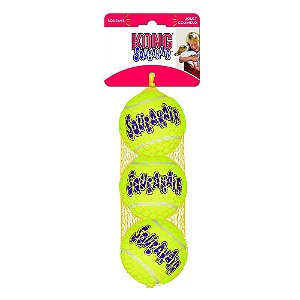 Kong Squeakair Ball Tennis Pequeno Brinquedo Com Apito P/cães
