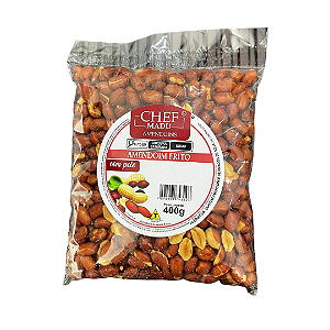 Amendoim Frito Com Pele Chef Madu 400g