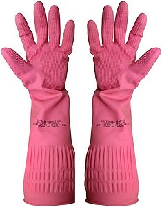 LUVA RANHURADA VOLK ROSA PAR G