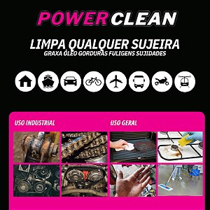 Desengraxante Power Clean Sanol Pró 500ml