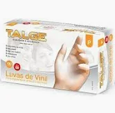 LUVA VINIL SEM PO GG TALGE COM 100 UNIDADES