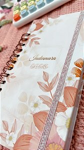 Agenda Slim floral (2dias p/pág)