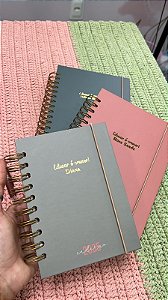 Caderno A6 - tons terrosos