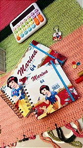 Kit 05 - Agenda Quadrada e Caderno de desenho