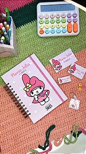 Agenda A5 + kit etiqueta escolar
