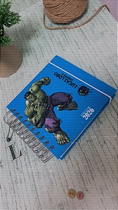 Agenda Quadrada 1dia p/pág wire-o