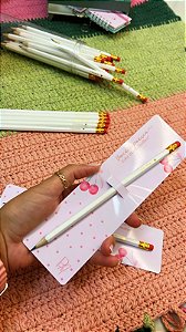 Card com lápis - Mimo Dia das Mulheres