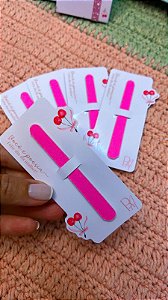 Card com mini lixa - Mimo Dia das Mulheres