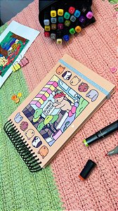 Livro de Colorir Bobbie Good (COR CREME)