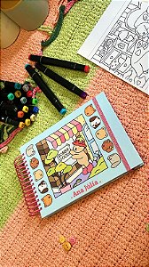Livro de Colorir Bobbie Good (COR AZUL)