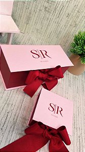 Caixa cartonada 21x9,5x8cm CONVITE CASAMENTO