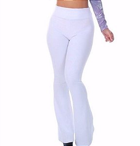 Calça Flare Colmeia Com Bolso Conforto Estilo e Elegância em uma Só Peça