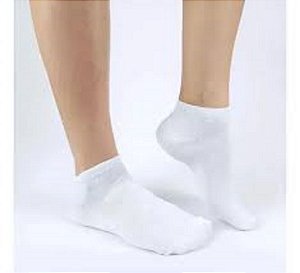 Meias Masculina Soquete Lisa Branca Kit 12 Pares