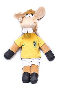 Cavalinho Torcedor De Pelucia Do Brasil