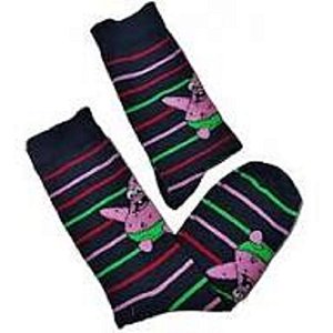 Meia Divertida Algodão Cano Alto Unissex Tam 33 ao 38