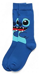 Par de Meias Divertidas Cano Alto Adulto/Infantil Tam 38 ao 43