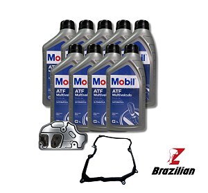 Kit Troca De Óleo 9l E Filtro Câmbio 09G