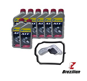 Kit Troca 8l Filtro E Junta Câmbio Automático Al4