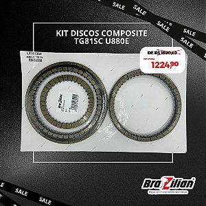 Kit Disco Composite Câmbio Automático TG81SC U880E