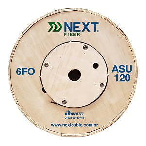 Cabo Óptico 06FO ASU 120 - 3km