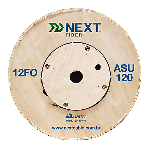 Cabo Óptico 12FO ASU 120 - 3km