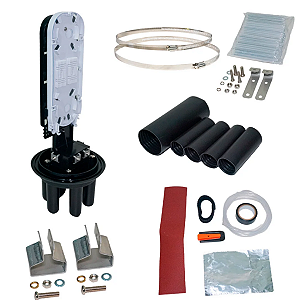 Caixa de Emenda Fibra Óptica CEO 48FO