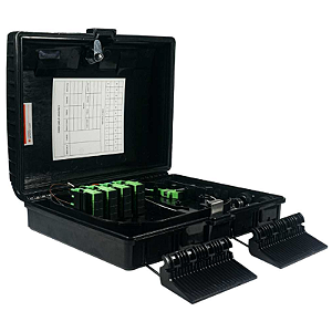 CTO Caixa de Terminação Óptica 16P 1X8 APC