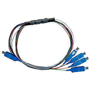 Splitter 1x4 Fibra Óptica UPC Color