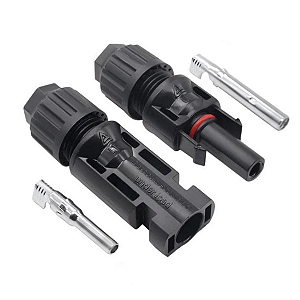 Par de Conector Painel Solar Energia Solar P/ MC4