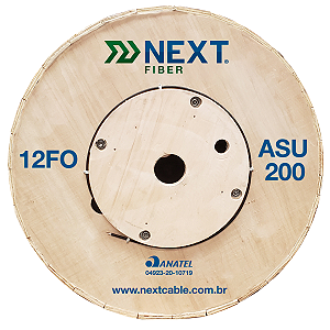 Cabo Óptico 12FO ASU 200 - 3km