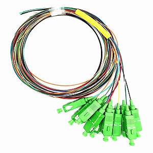 Pigtail Óptico 12 Cores Sc Apc 1.5m Next