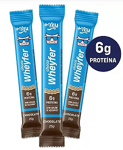 Choco Wheyfer 25g Linha Mais Mu Mu Chocolate cx 12 unidades
