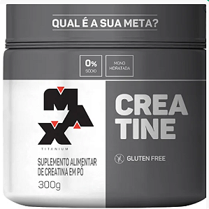 Creatine Pote 300g Max Titanium Unidade