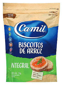 Biscoito de Arroz Integral Camil - 150g