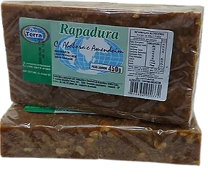 RAPADURA COM ABOBORA E AMENDOIM 450GR
