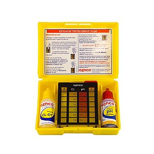 ESTOJO DE TESTES GENCO - CL/PH