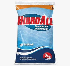 PH ESTÁVEL ELEVADOR DE ALCALINIDADE HIDROALL 2KG