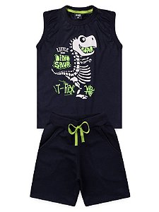 CONJUNTO INFANTIL VERÃO MARINHO