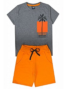 CONJUNTO INFANTIL VERÃO MESCLA - MESCLA