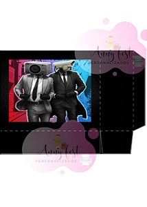 15 sacolinhas surpresa personalizadas tema skibidi