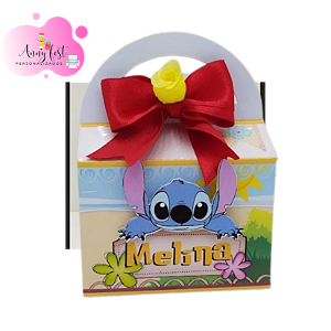 10 maletas com alça tema lilo e stitch