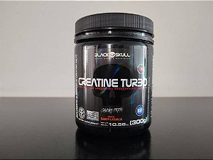 Creatina Monohidratada Turbo 300g - Black Skull