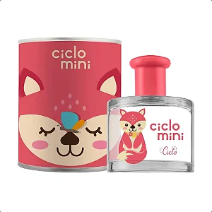 Perfume Infantil Feminino Ciclo Lata Raposete 100ml